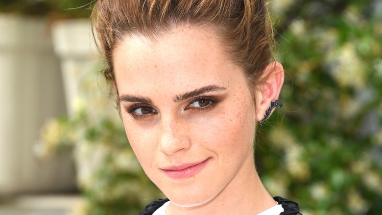 Emma Watson grinning 