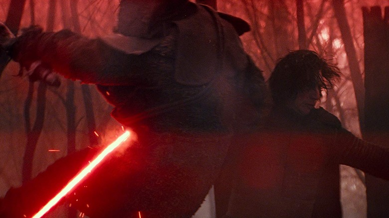 Kylo Ren hunting in The Rise of Skywalker