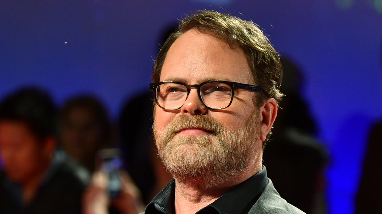 Rainn Wilson beard and glasses