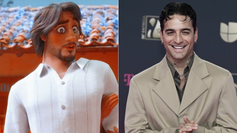 Mariano from Encanto (left); musician Maluma (right)