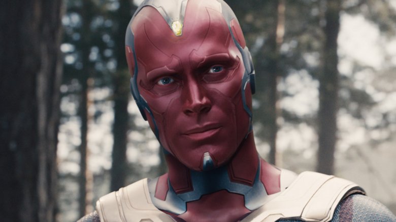 Paul Bettany as Vision in Avengers: Infinity War