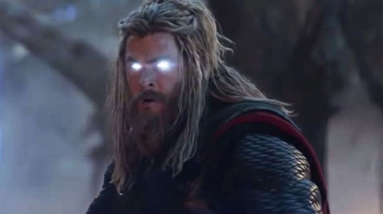 Chris Hemsworth as Thor in Avengers: Endgame