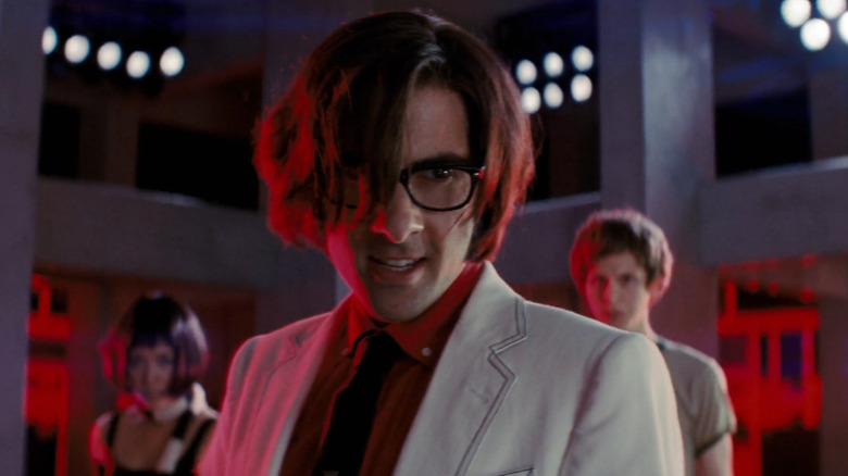 Gideon Graves staring