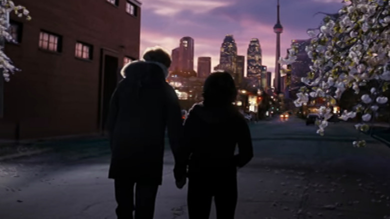 Scott and Knives walking together