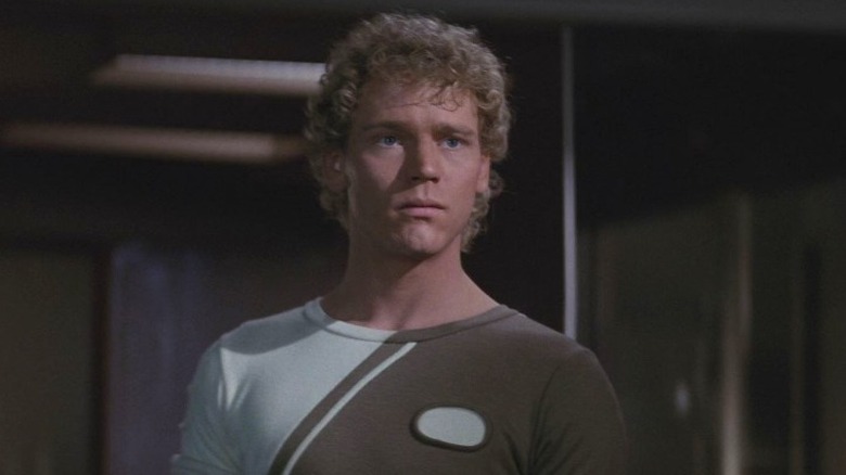 Kirk's son David stands tall