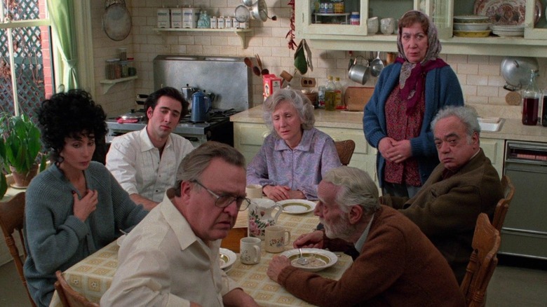 Ronny sitting with the Castorini family
