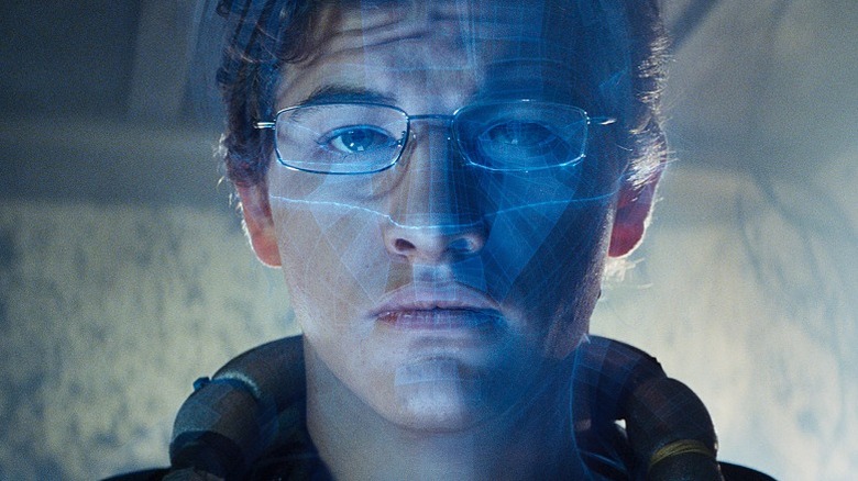 Ready Player One's Tye Sheridan is scanned