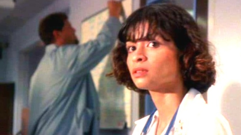 Vanessa Marquez looking at camera