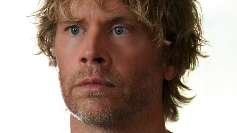 Marty Deeks staring 