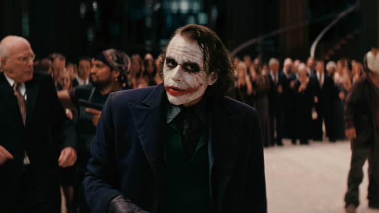 Joker at Harvey Dent fundraiser