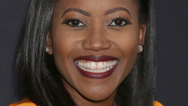 Erika Alexander smiling