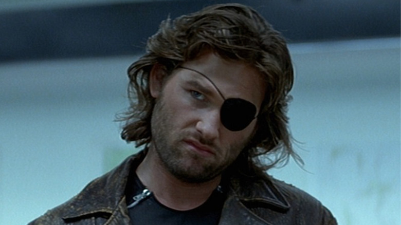 Kurt Russell wearing eyepatch