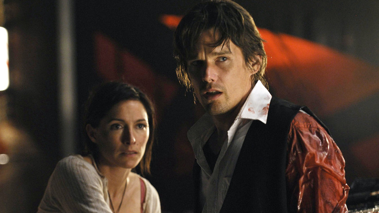 Edward Dalton and Audrey Bennett are horrified in 