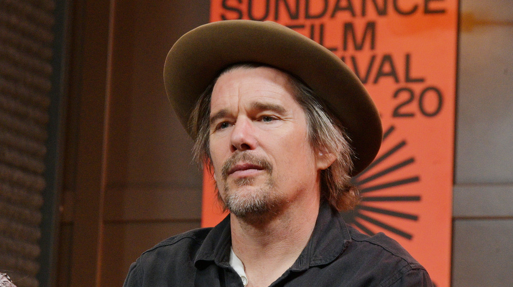 Ethan Hawke in hat