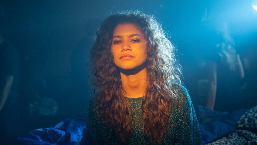 Zendaya as Rue Bennett on Euphoria