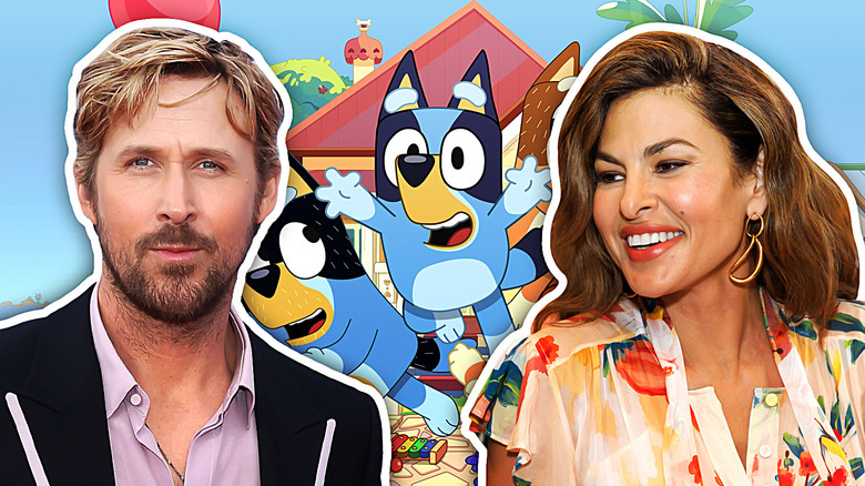 Bluey, Ryan Gosling and Eva Mendes