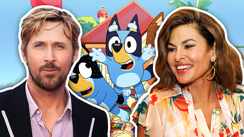 Bluey, Ryan Gosling and Eva Mendes
