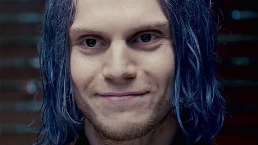 Evan Peters' Blue Hair in American Horror Story: Asylum - wide 3