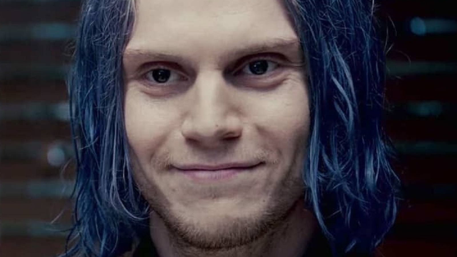 3. Evan Peters Debuts Blue Hair at American Horror Story Premiere - wide 6