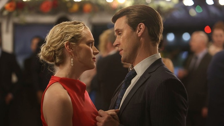 Sylvie Brett and Matt Casey dancing close