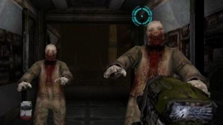 Blasting zombies