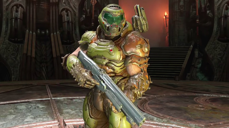 Doomguy cocks his gun