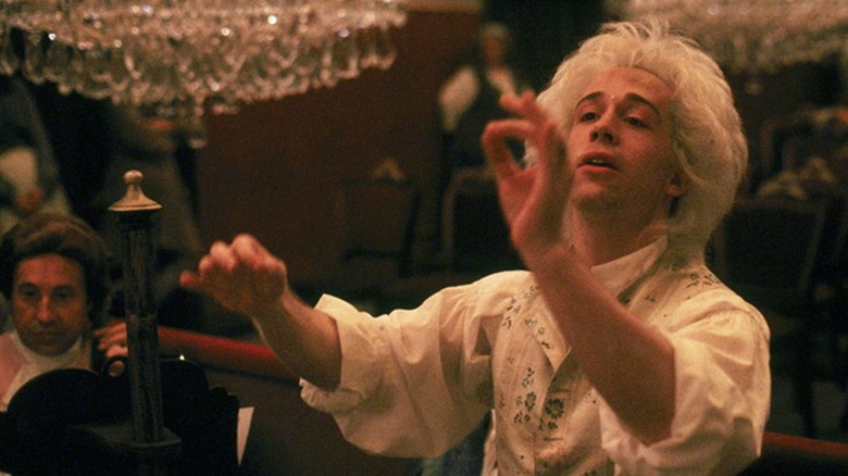 Mozart conducts an opera in 'Amaedus' (1984)