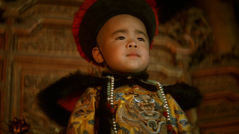 Puyi looks upon the Forbidden City in 'The Last Emperor' (1987)