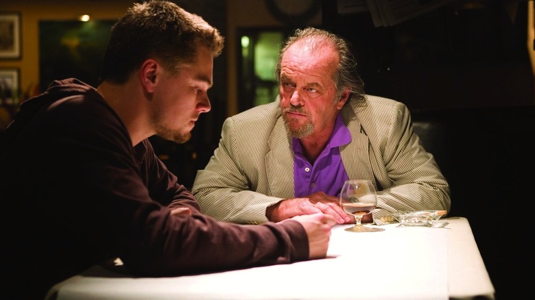 Francis "Frank" Costello in a tense confrontation in "The Departed" (2006)