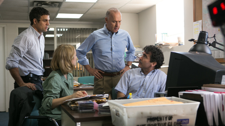 The lead journalist characters of Spotlight (2015)