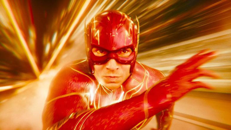 The Flash using speed force