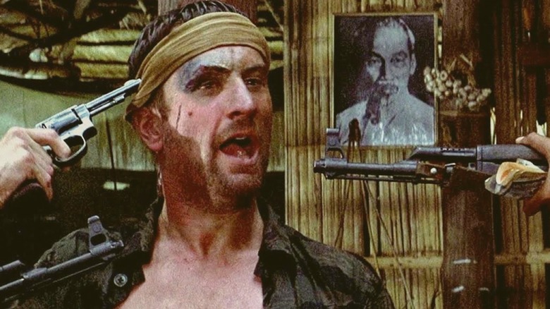 Staff Sergeant Mikhail Vronsky playing Russian Roulette in "The Deer Hunter"