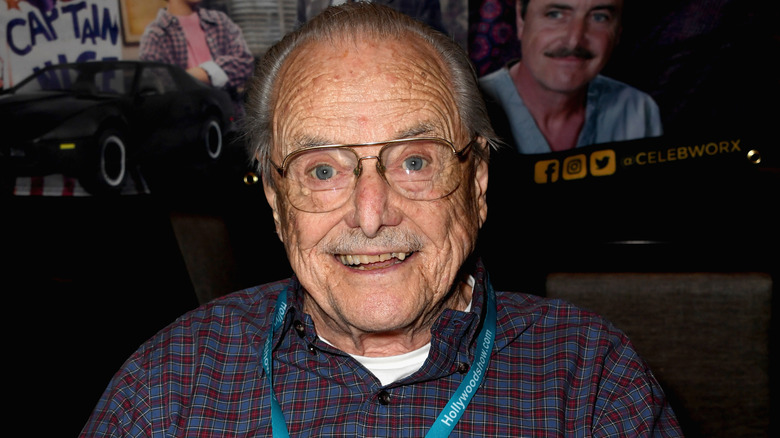 William Daniels smiles for the camera