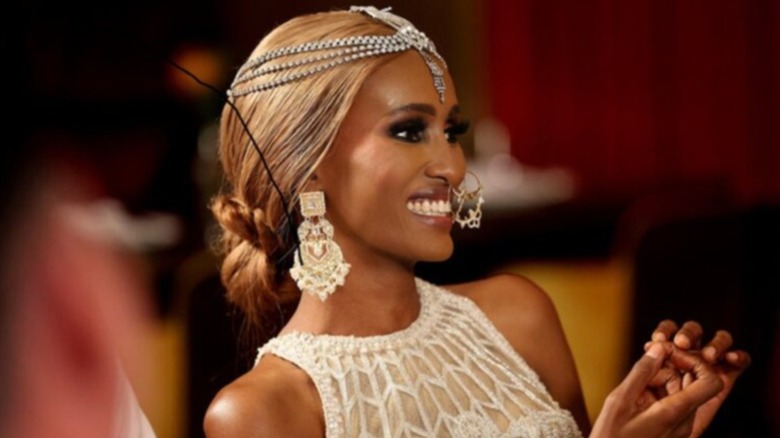 Chanel Ayan smiling in "The Real Housewives of Dubai"