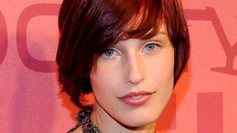 McKey Sullivan with side swept bangs