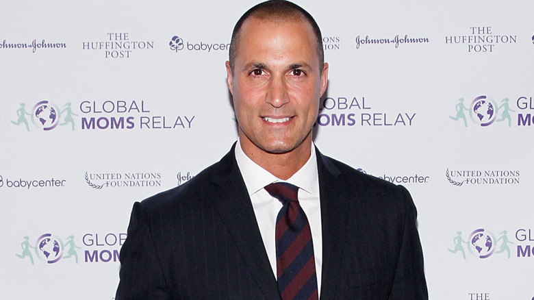 Nigel Barker wearing dark suit