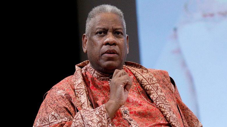 Andre Leon Talley talking