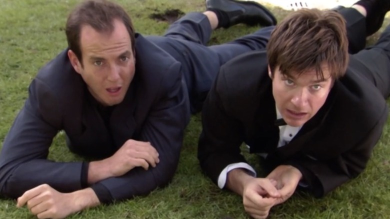 Gob and Michael fight over a girl