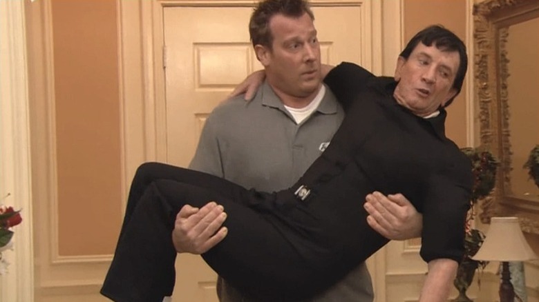 Dragon carries Uncle Jack