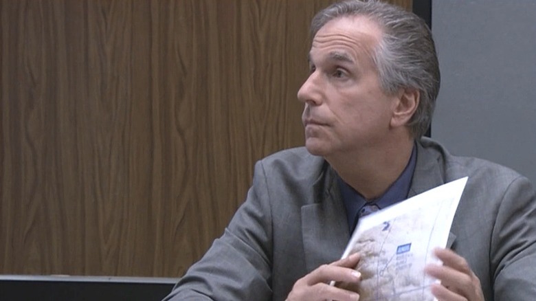 Barry Zuckerkorn preparing his case