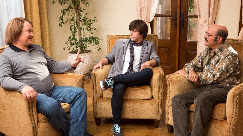 Emmett Richter, Mark Cherry, and Tobias in Austerity