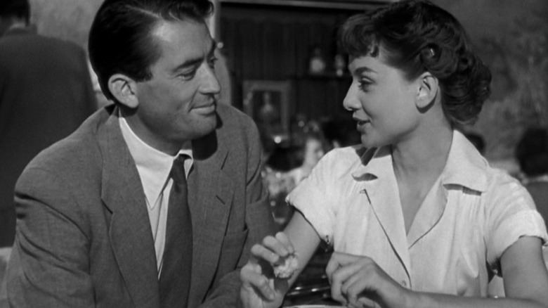 Princess Ann and Joe Bradley talking