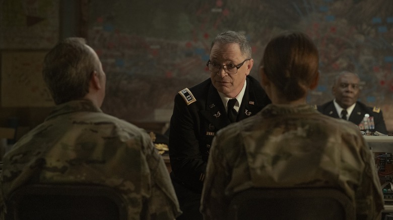 Siebert in the military universe on Stuart Fails to Save the Universe