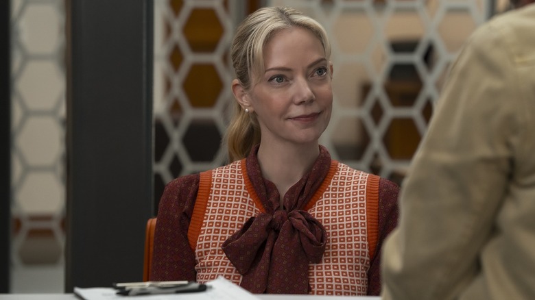 Ramona at the Caltech front desk on Stuart Fails to Save the Universe
