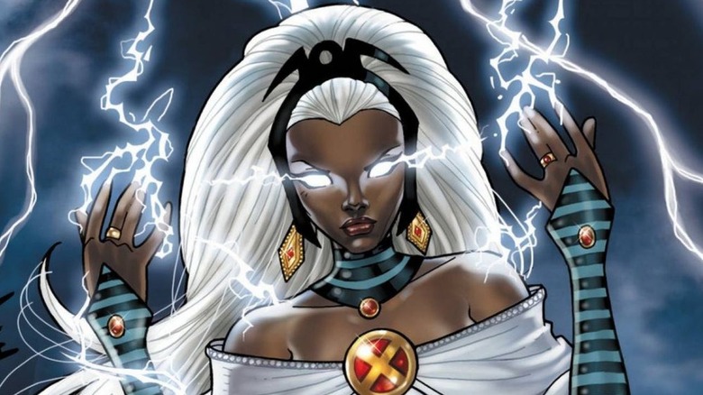 Storm uses electric powers