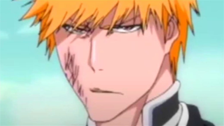 Ichigo squints