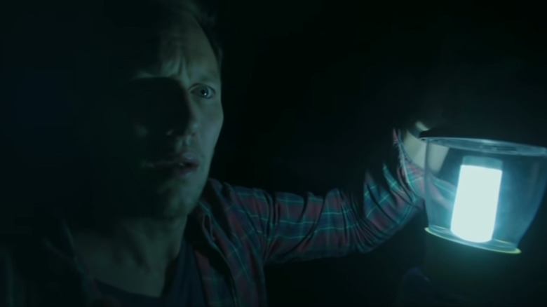 Patrick Wilson with lantern