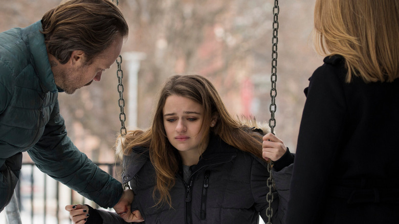 Joey King getting confronted by her parents