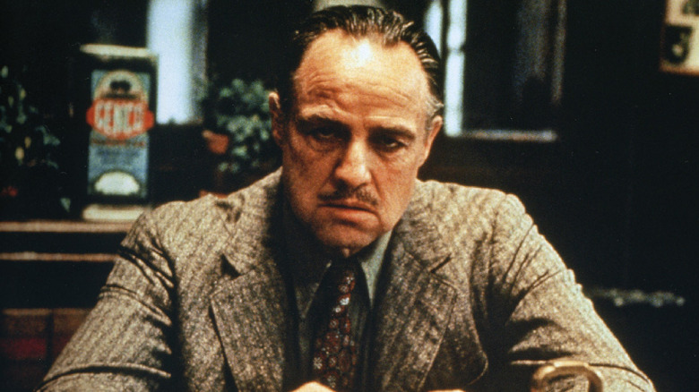 Don Vito Corleone gets down to business in "The Godfather" (1972)