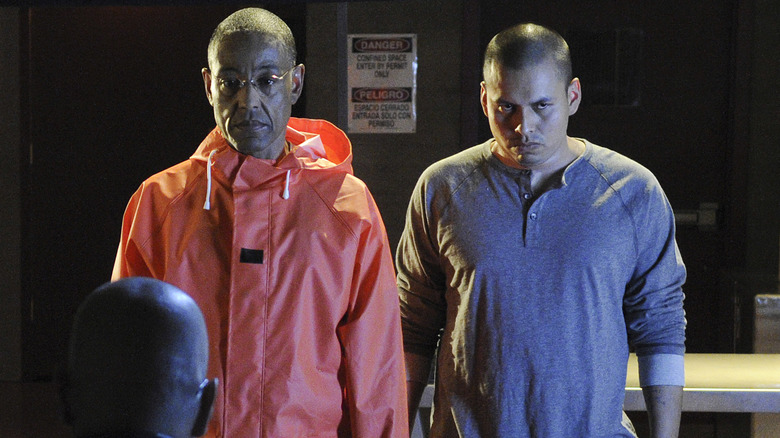 Gus Fring ominous glare